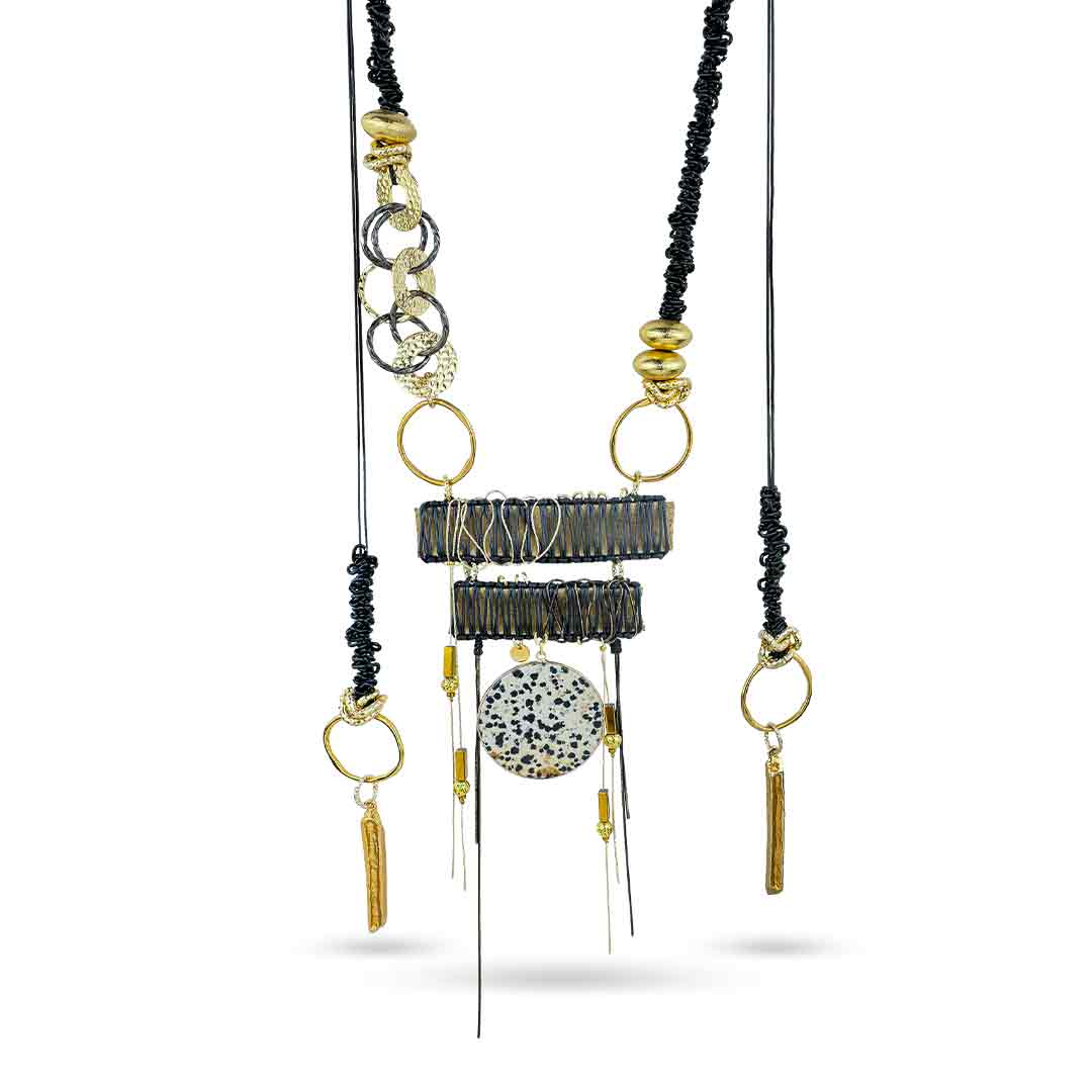 Collier pendentif Boho du désert