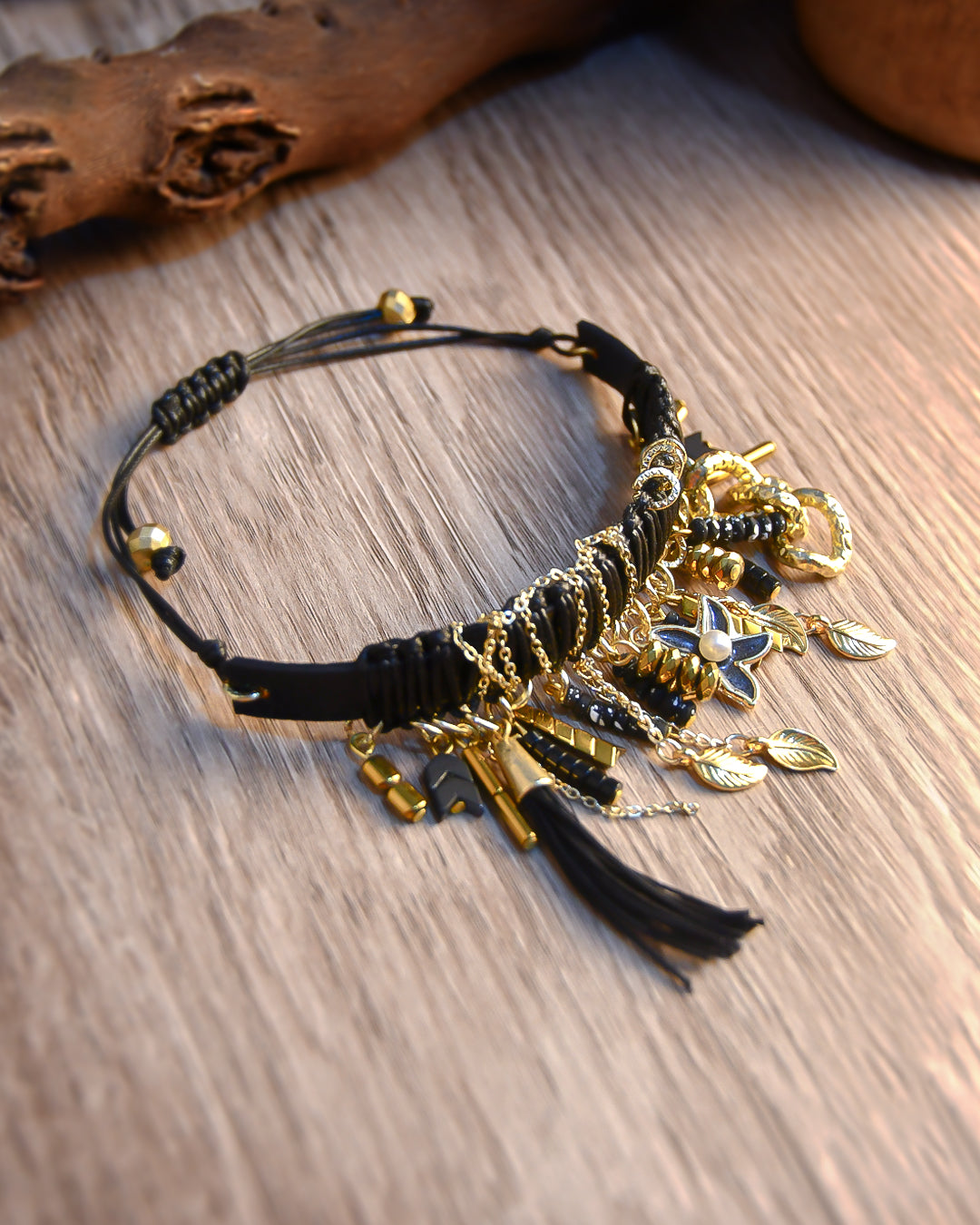 Браслет «Осенние листья»