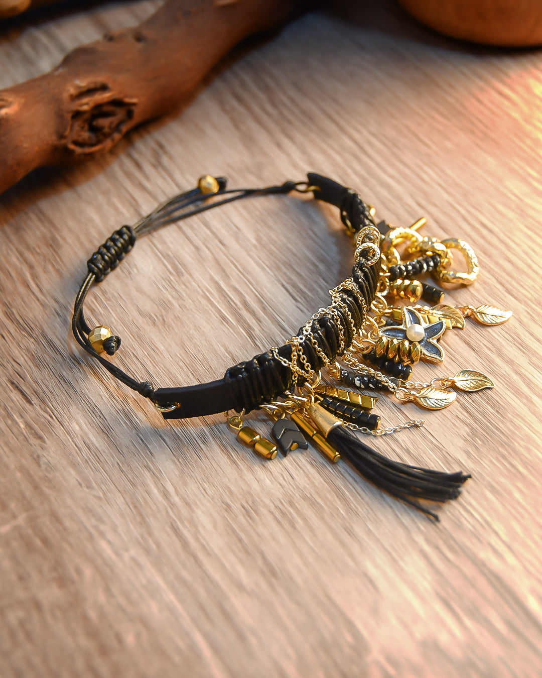 Браслет «Осенние листья»