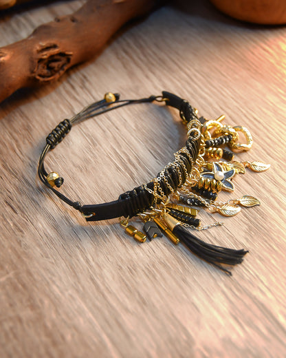 Браслет «Осенние листья»