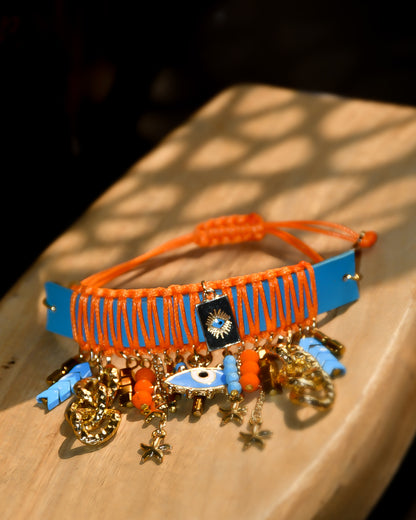 Orange Oceanic Bracelets
